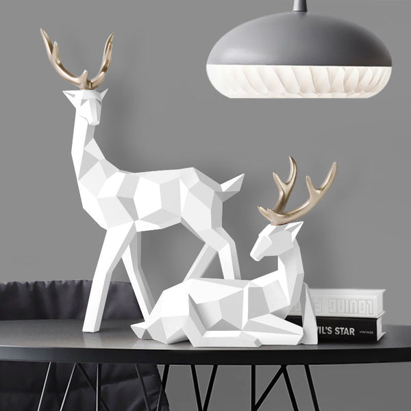 Resin Deer Statue